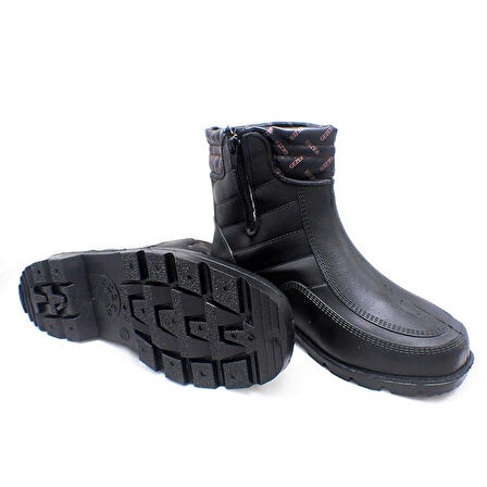 GEZER İÇİ YÜNLÜ SİYAH ÇİZME