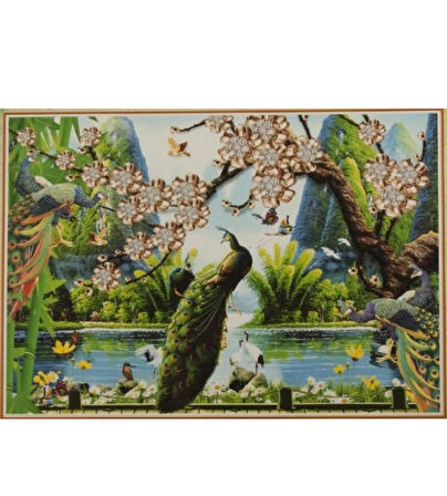 250 Parça Lc7191 Tavus Kuşu Puzzle