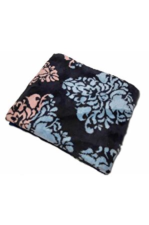 Sanatsal Çift Kişilik Peluş Battaniye