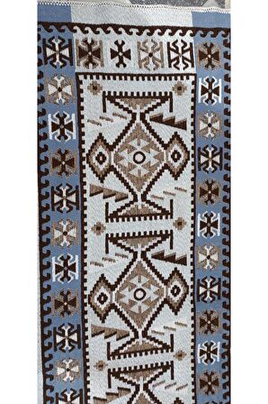 Antik Kilimden Oto Kilimi Takımı, Binek Araçlar Için, 3 Parça 40x130cm