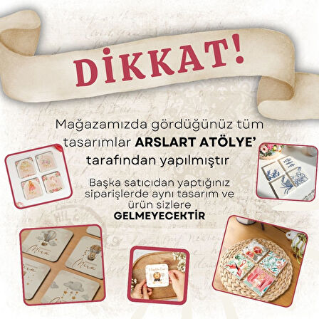 50 Adet Uzay Temalı Kişiye Özel Ahşap Bardak Altlığı Doğum Günü Hediyeliği 10x10 cm)