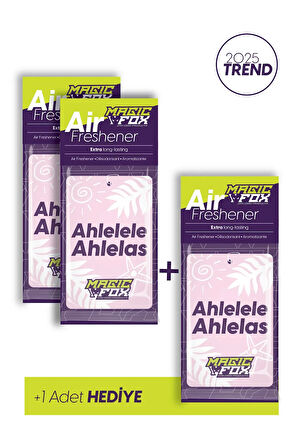 Ahlelele Ahlelas Oto Asma Kokusu | Amerikan Vanilya | Uzun Süre Kalıcı