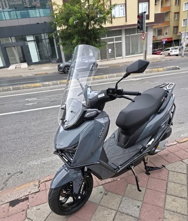 MOTOCAM Arora HTX PRO 50 Ön Cam 2025-2026 Model 65cm Şeffaf Renkli 4mm