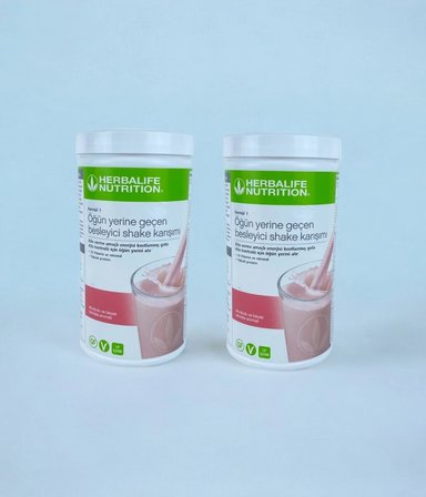 Herbalife Formül 1 Öğün Yerine Geçen Besleyici Shake Karışımı Ahududulu 550 Gr.