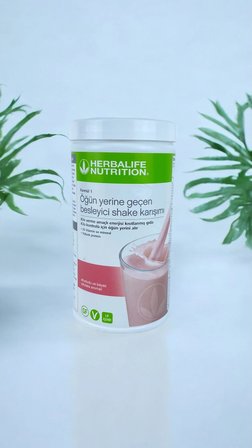 Herbalife Formül 1 Öğün Yerine Geçen Besleyici Shake Karışımı Ahududulu 550 Gr.