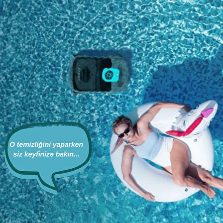 AIPER E1 KABLOSUZ HAVUZ TEMİZLEME ROBOTU