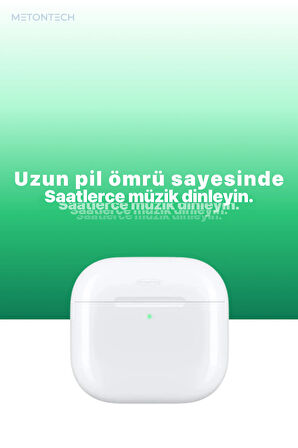 Air 4 ANC Bluetooth Kulaklık Gürültü Engelleme ve Şeffaf Mod Aktif | H2Q Yüksek Ses Kalitesi