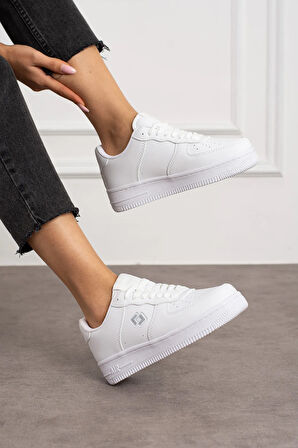 Kadın Beyaz Sneaker Spor Ayakkabı