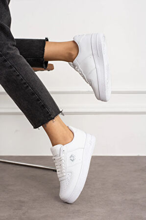 Kadın Beyaz Sneaker Spor Ayakkabı