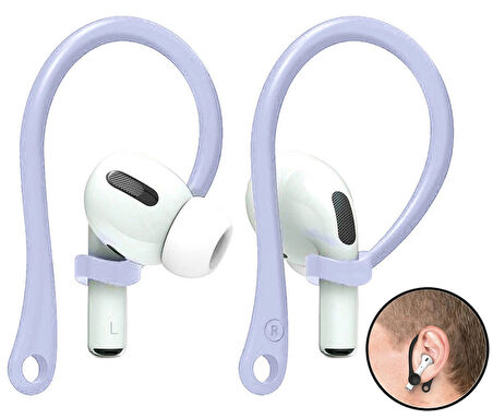 Airpods 4 3 2 1 Pro Pro 2 Nesil Uyumlu Silikon Kulaklık Tutucu Kulak Askısı Düşmeyi Önleyici