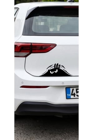 Koç stüdyo Bagajdan Bakan göz Oto sticker