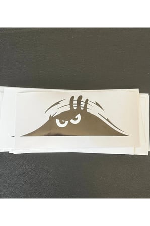 Koç stüdyo Bagajdan Bakan göz Oto sticker