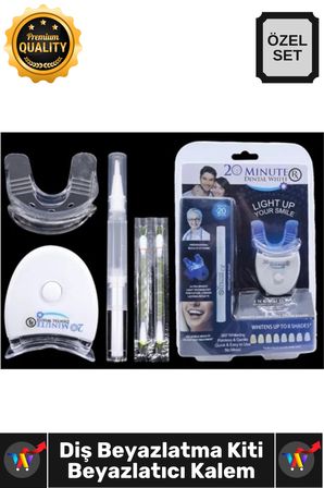 #DişBeyazlatıcı Profesyonel Leke Giderici Bakım Doğal Etki Pratik Diş Beyazlatıcı Kit Kalem Özel Set