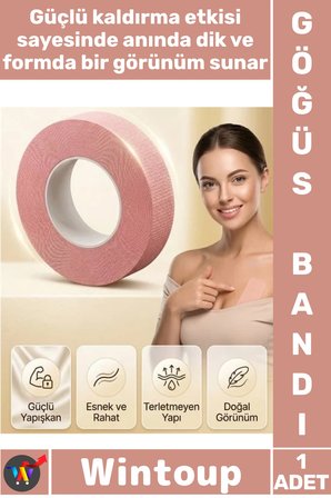 #GöğüsBandı Medikal Su Geçirmez Esnek Cilt Dostu Form Toparlayıcı Şık Göğüs Dikleştirme Bandı İnce