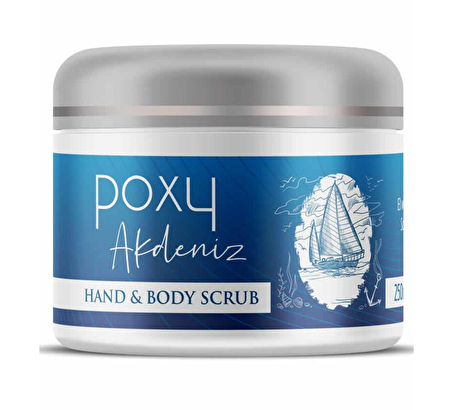 Poxy Akdeniz Scrub (Peeling Masaj Etkisi) 250 ml