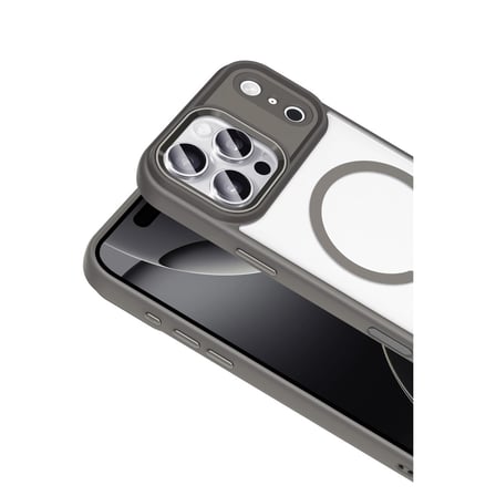 Joko Apple Uyumlu İphone 17 Pro Terea Magsafe Kapak - Gri