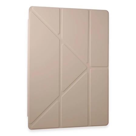 Samsung Galaxy Tab A9 Plus Kılıf Kalemlikli Mars Tablet Kılıfı - Rose Gold