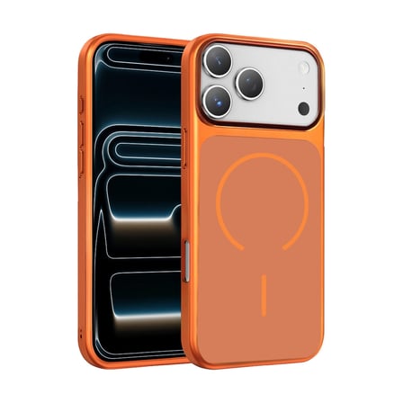 Joko Apple Uyumlu İphone 17 Pro Rush Magsafe Kapak - Turuncu