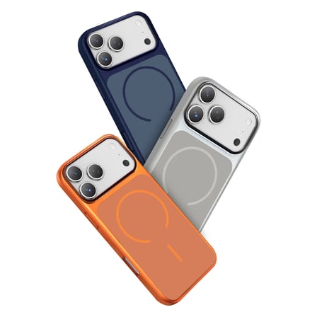 Joko Apple Uyumlu İphone 17 Pro Rush Magsafe Kapak - Turuncu
