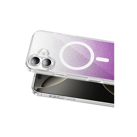 Onegif Apple İphone 16 Sora Simli Magsafe Kapak - Mor