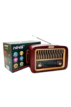 Taşınabilir Klasik AM/FM/SW Transistör Retro Nostaljik Radyo USB Şarjlı