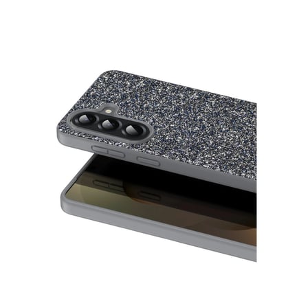 Onegif Samsung Uyumlu Galaxy A17 5g Bright Simli Kapak - Gümüş
