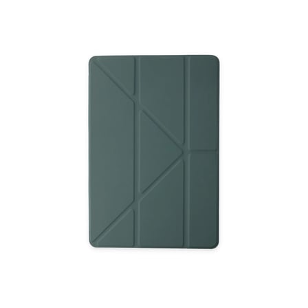 Apple İpad 10.2 (8.nesil) Kılıf Kalemlikli Mars Tablet Kılıfı - Koyu Yeşil
