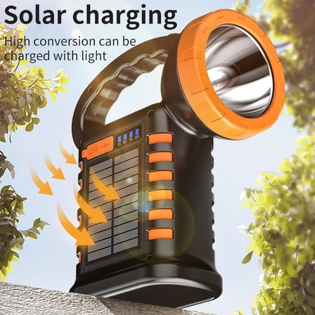 Wison Ws-4343 Çok Fonksiyonlu Powerbanklı Solar Şarjlı Kamp Lambası