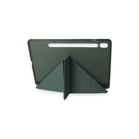Samsung Galaxy Tab A9 Plus Kılıf Kalemlikli Mars Tablet Kılıfı - Koyu Yeşil