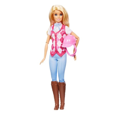 HXJ38 Barbie Binici Bebek - Malibu -Barbie Mysteries: The Great Horse Chase