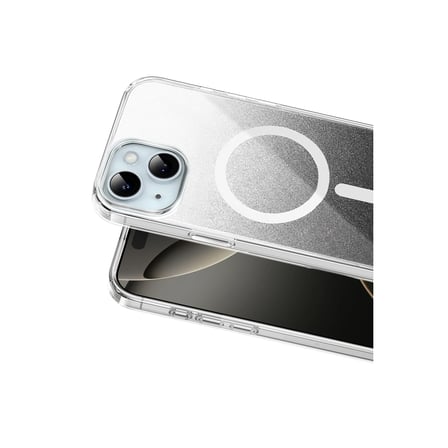 Onegif Apple İphone 15 Sora Simli Magsafe Kapak - Siyah