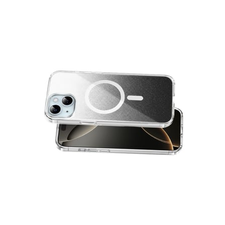 Onegif Apple İphone 15 Sora Simli Magsafe Kapak - Siyah