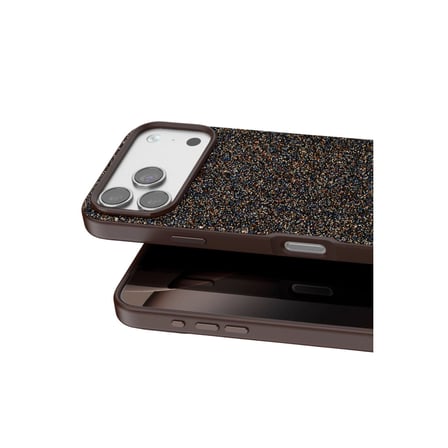 Onegif Apple İphone 17 Pro Max Bright Simli Kapak - Gold