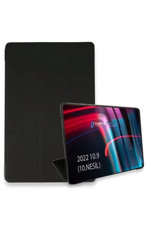 Apple iPad 2025 10.9 10.Nesil (A16) Kılıf Tablet Smart Kılıf - Siyah