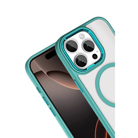 Joko Apple Uyumlu İphone 15 Pro Max Terea Magsafe Kapak - Yeşil