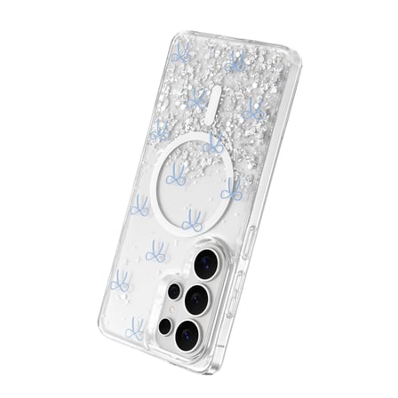 Onegif Samsung Uyumlu Galaxy S26 Ultra Misk Simli Magsafe Kapak - Desen 3