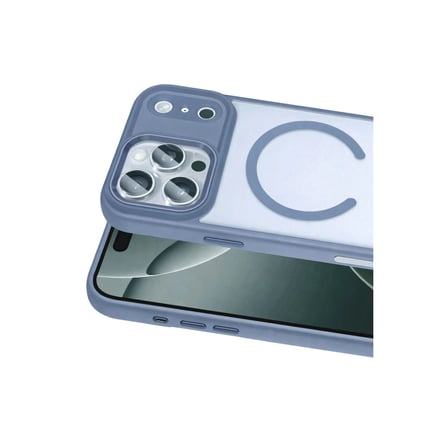 Joko Apple Uyumlu İphone 17 Pro Max Terea Magsafe Kapak - Açık Mavi