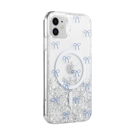 Onegif Apple İphone 11 Misk Simli Magsafe Kapak - Desen 3