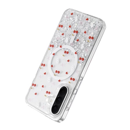 Onegif Samsung Galaxy A56 Misk Simli Magsafe Kapak - Desen 5