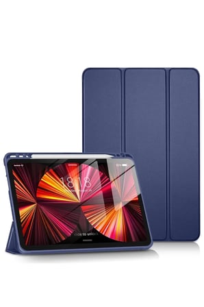 Apple iPad Pro 11 (2024) Kılıf Tablet Smart Kılıf - Lacivert