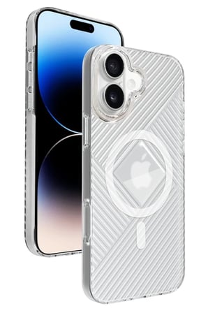 Joko Apple iPhone 16 Stella PC Sert Magsafe Kılıf - Şeffaf