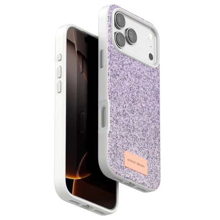 Onegif Apple Uyumlu İphone 17 Pro Max Bright Simli Kapak - Lila
