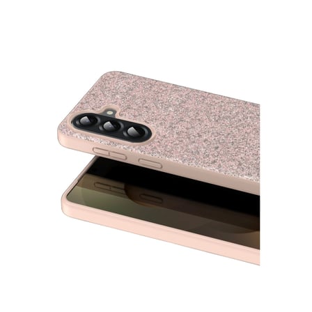 Onegif Samsung Uyumlu Galaxy A17 5g Bright Simli Kapak - Pembe