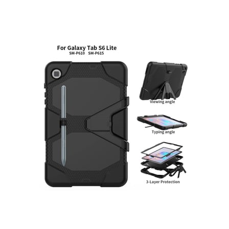 Samsung Uyumlu Galaxy T500 Tab A7 10.4 Kılıf Griffin Tablet Kapak - Siyah