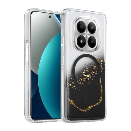Onegif Xiaomi Redmi Note 15 Pro 4g Lotus Simli Magsafe Kapak - Siyah