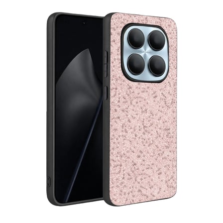 Onegif Xiaomi Redmi Note 15 4g Bright Simli Kapak - Pembe
