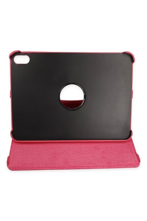 Apple iPad 2025 10.9 10.Nesil (A16) Kılıf 360 Tablet Deri Kılıf - Pembe