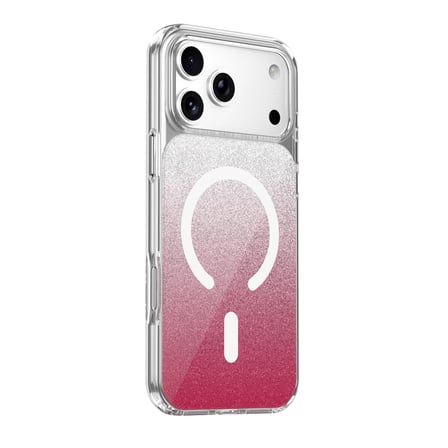 Onegif Apple İphone 17 Pro Max Sora Simli Magsafe Kapak - Kırmızı