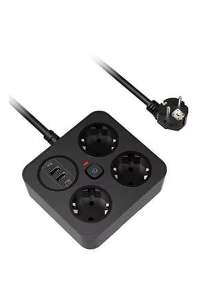 sonx Akım Korumalı Avrupa Tip-C USB Soket Kartı 2 Metre - Güvenli ve Uzun Kablo Çözümü