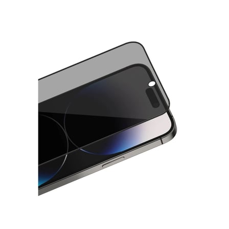Apple İphone 16 Pro Max Bilvis 3x Ar Hayalet Cam Ekran Koruyucu - Siyah